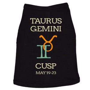 Taurus Gemini Cusp Zodiac Horoscope Gift Doggie Tank