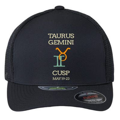 Taurus Gemini Cusp Zodiac Horoscope Gift Flexfit Unipanel Trucker Cap