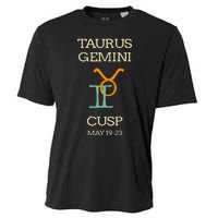 Taurus Gemini Cusp Zodiac Horoscope Gift Cooling Performance Crew T-Shirt