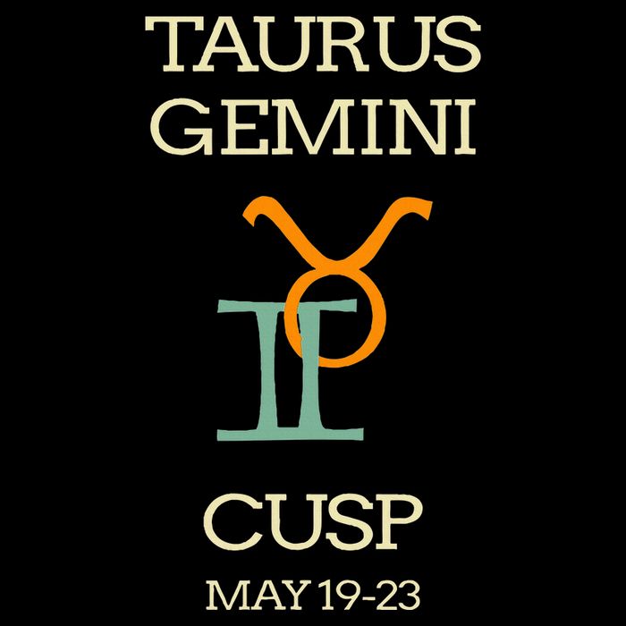 Taurus Gemini Cusp Zodiac Horoscope Gift Cooling Performance Crew T-Shirt