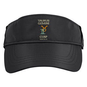 Taurus Gemini Cusp Zodiac Horoscope Gift Adult Drive Performance Visor