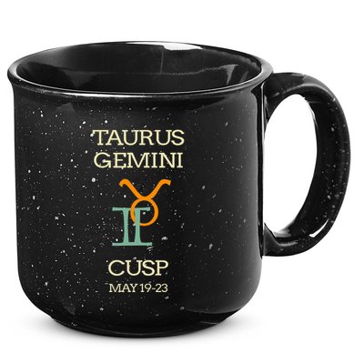 Taurus Gemini Cusp Zodiac Horoscope Gift 15oz Campfire Ceramic Mug