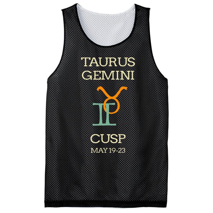 Taurus Gemini Cusp Zodiac Horoscope Gift Mesh Reversible Basketball Jersey Tank