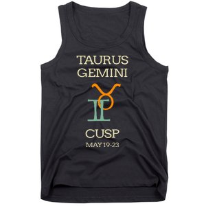 Taurus Gemini Cusp Zodiac Horoscope Gift Tank Top