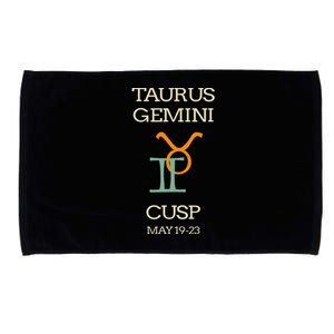 Taurus Gemini Cusp Zodiac Horoscope Gift Microfiber Hand Towel