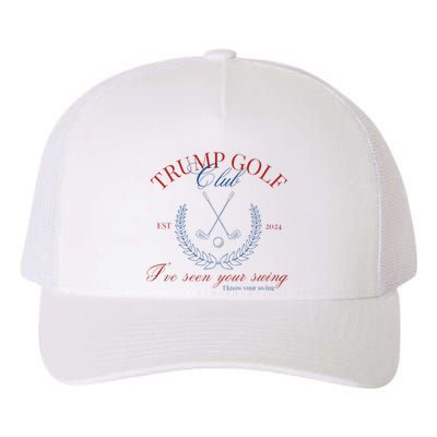 Trump Golf Club IVe Seen Your Swing Funny Trump 2024 Debate Yupoong Adult 5-Panel Trucker Hat