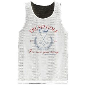 Trump Golf Club IVe Seen Your Swing Funny Trump 2024 Debate Mesh Reversible Basketball Jersey Tank