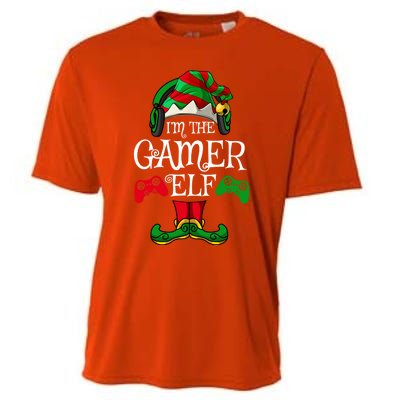 The Gamer Christmas Video Game Xmas Ugly Matching Pjs Gift Cooling Performance Crew T-Shirt