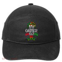The Gamer Christmas Video Game Xmas Ugly Matching Pjs Gift 7-Panel Snapback Hat