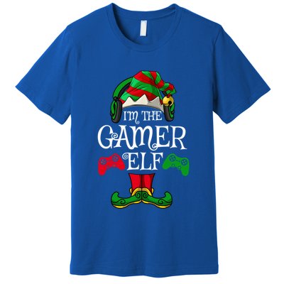 The Gamer Christmas Video Game Xmas Ugly Matching Pjs Gift Premium T-Shirt
