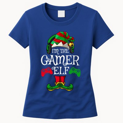 The Gamer Christmas Video Game Xmas Ugly Matching Pjs Gift Womens T-Shirt