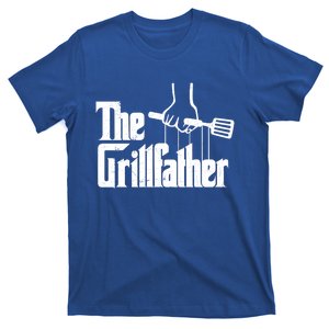 The Grillfather Dad Chef Grilling Grill Master Bbq Gift T-Shirt