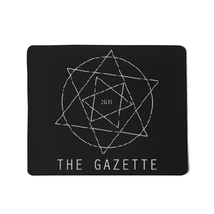 The Gazette Dogma Concert Moral Mousepad