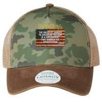 The Greatest Danger To American Freedom Thomas Jefferson Legacy Tie Dye Trucker Hat