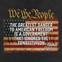 The Greatest Danger To American Freedom Thomas Jefferson 11oz C Handle Ceramic Mug