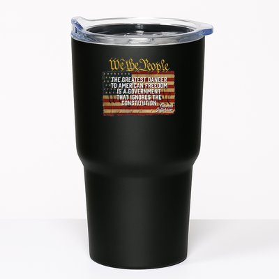 The Greatest Danger To American Freedom Thomas Jefferson Tumbler