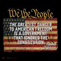 The Greatest Danger To American Freedom Thomas Jefferson Baby Bodysuit