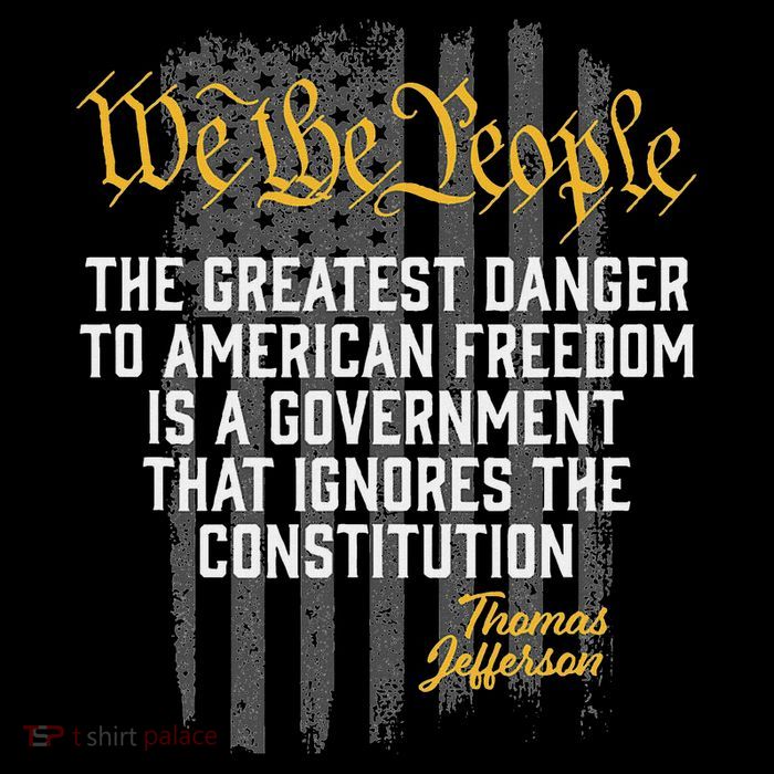 The Greatest Danger To American Freedom Thomas Jefferson Apron