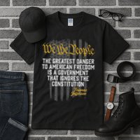 The Greatest Danger To American Freedom Thomas Jefferson Tall T-Shirt