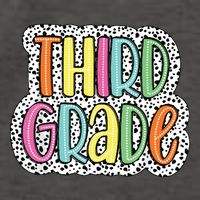 Third Grade Dalmatian Dots 3rd Dream Team Back To School Vector Backpack