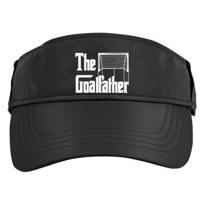 The Goalfather Dad Soccer Goalkeeper Goalie Coach Footballer Adult Drive Performance Visor