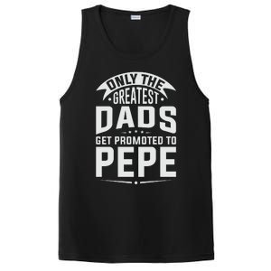 The Greatest Dads Get Promoted To Pepe Grandpa PosiCharge Competitor Tank