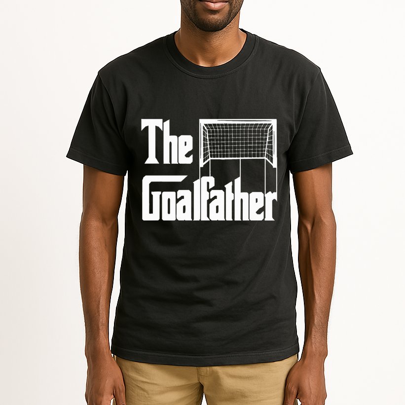 The Goalfather Dad Soccer Goalkeeper Goalie Coach Tall T-Shirt