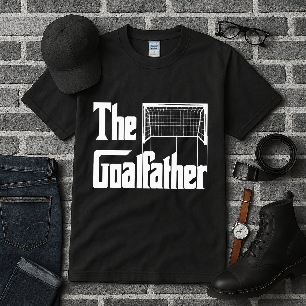 The Goalfather Dad Soccer Goalkeeper Goalie Coach Tall T-Shirt