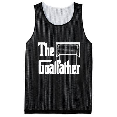 The Goalfather Dad Soccer Goalkeeper Goalie Coach Mesh Reversible Basketball Jersey Tank