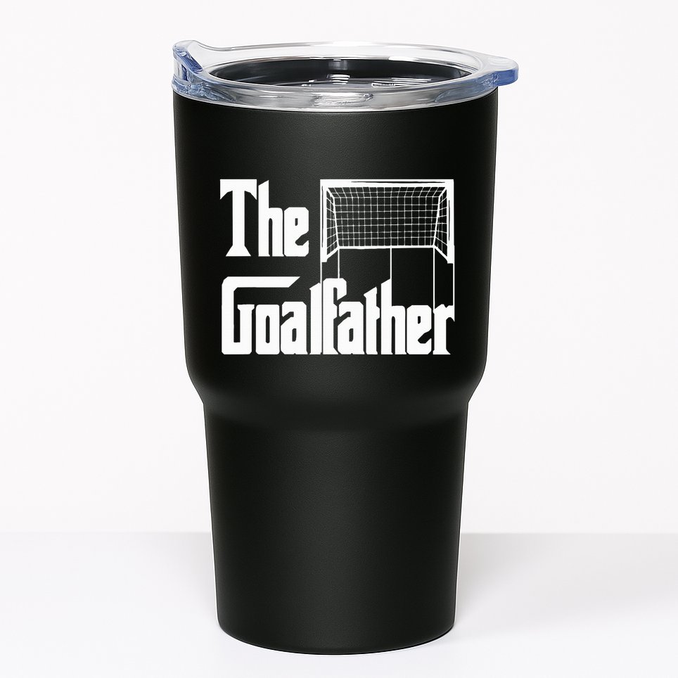 The Goalfather Dad Soccer Goalkeeper Goalie Coach Tumbler