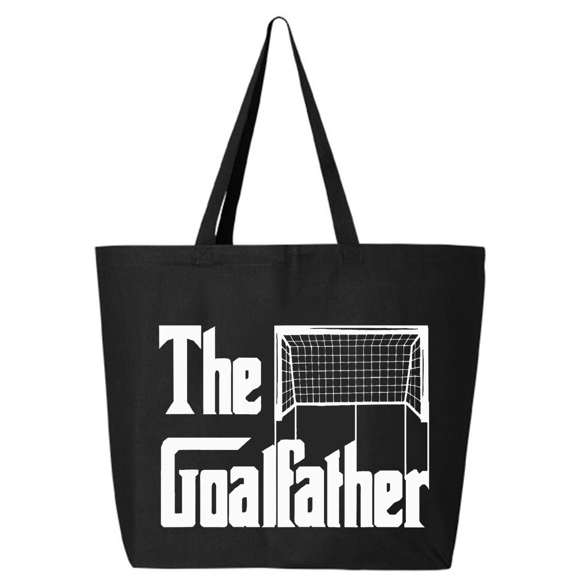The Goalfather Dad Soccer Goalkeeper Goalie Coach 25L Jumbo Tote