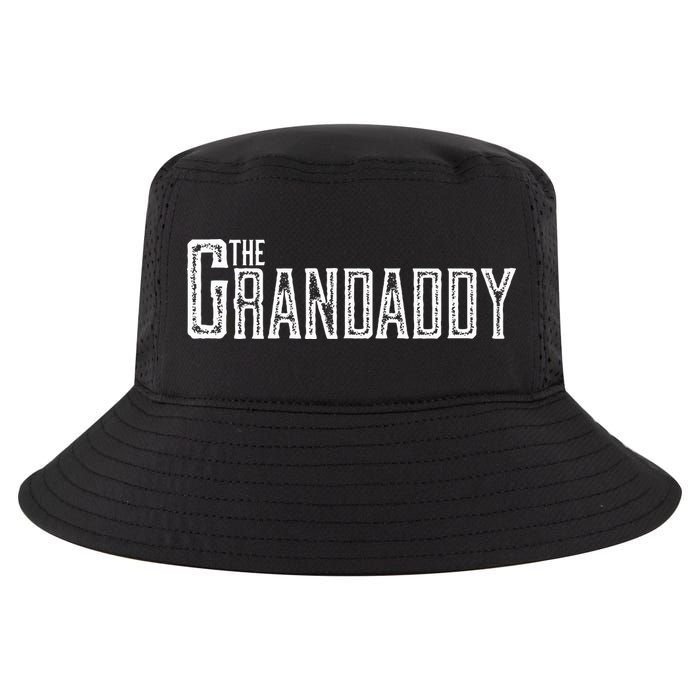 The Grandaddy Design Distressed Cool Grandpa Boss Gift Cool Comfort Performance Bucket Hat