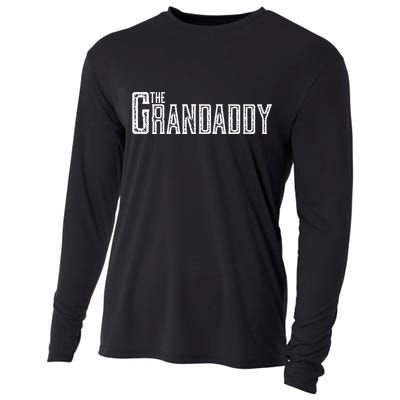 The Grandaddy Design Distressed Cool Grandpa Boss Gift Cooling Performance Long Sleeve Crew