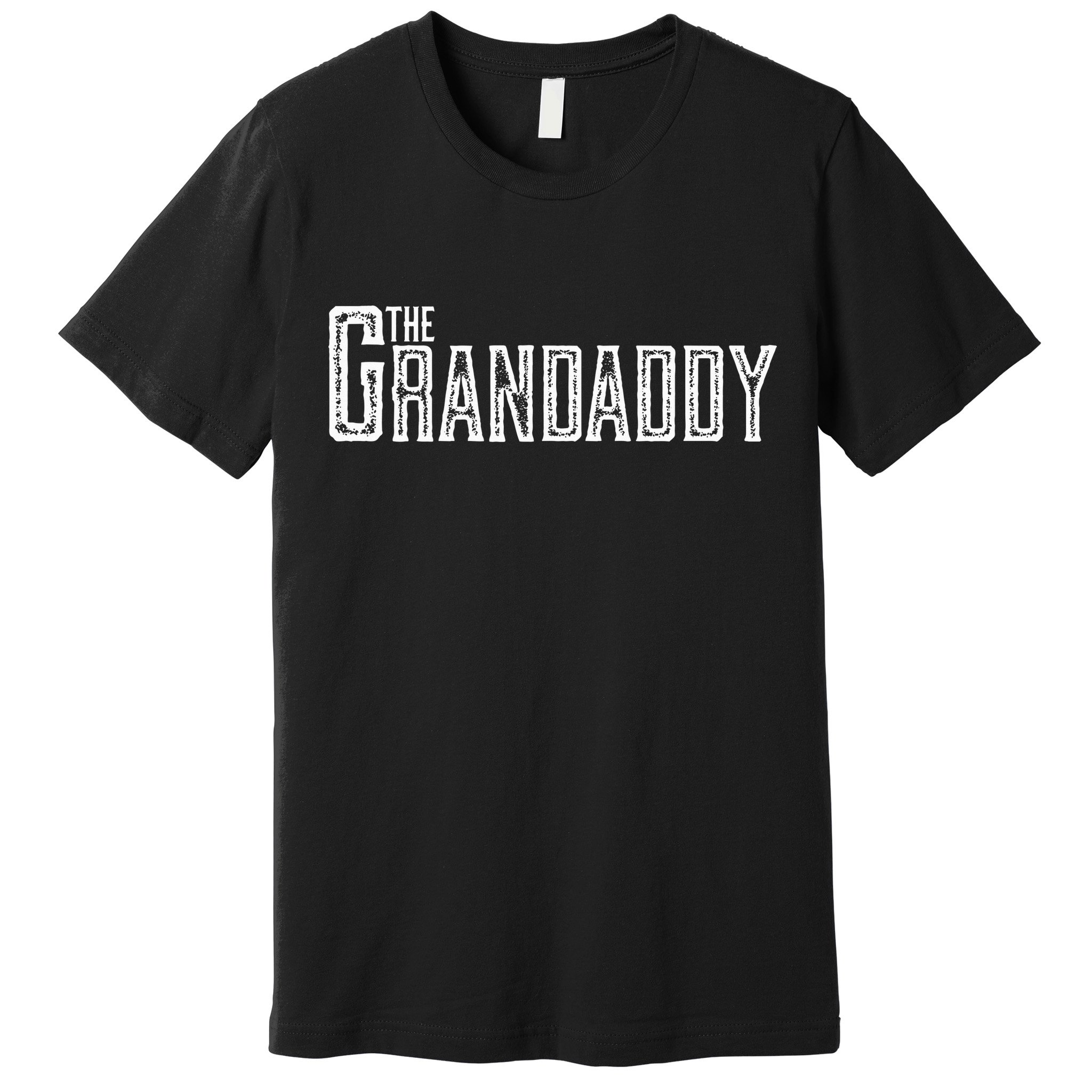 The Grandaddy Design Distressed Cool Grandpa Boss Gift Premium T-Shirt