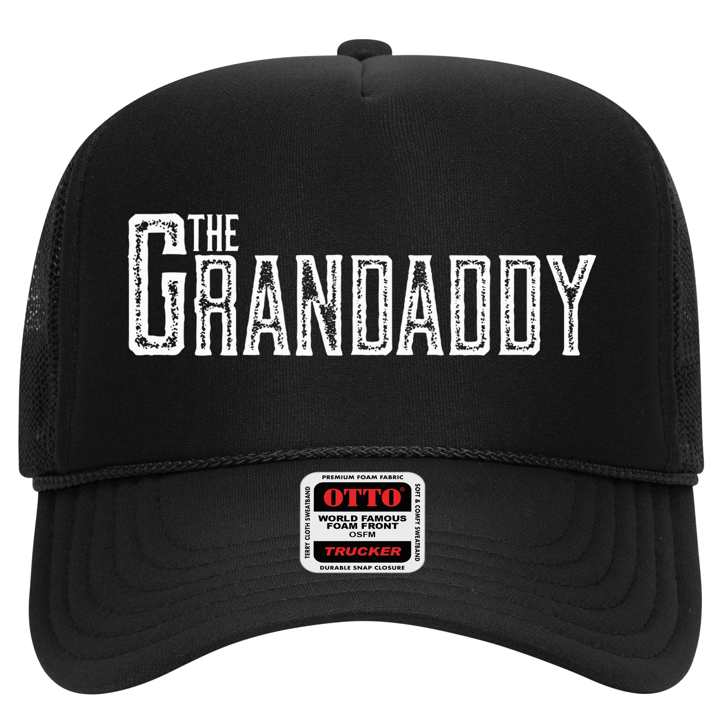 The Grandaddy Design Distressed Cool Grandpa Boss Gift Hat