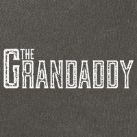 The Grandaddy Design Distressed Cool Grandpa Boss Gift Cotton Canvas Backpack