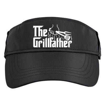 The Grillfather Dad Bbq Funny Gift Adult Drive Performance Visor