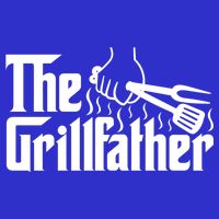 The Grillfather Dad Bbq Funny Gift 16 in Basic Backpack