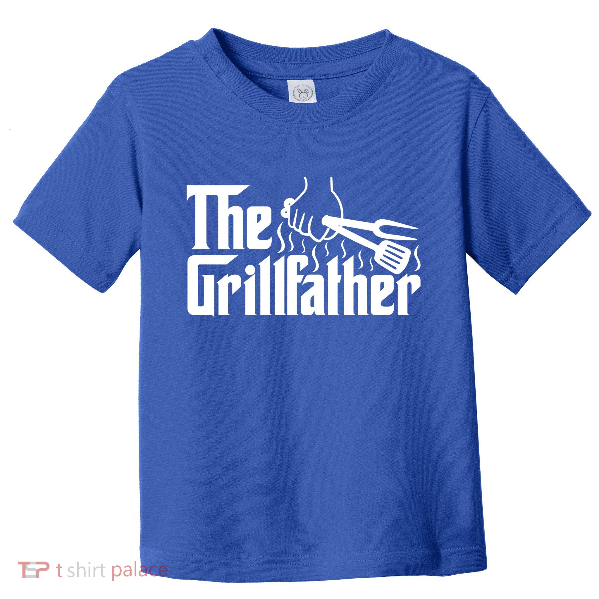 The Grillfather Dad Bbq Funny Gift Toddler T-Shirt