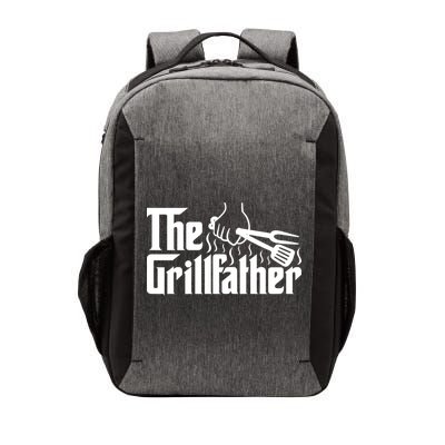 The Grillfather Dad Bbq Funny Gift Vector Backpack
