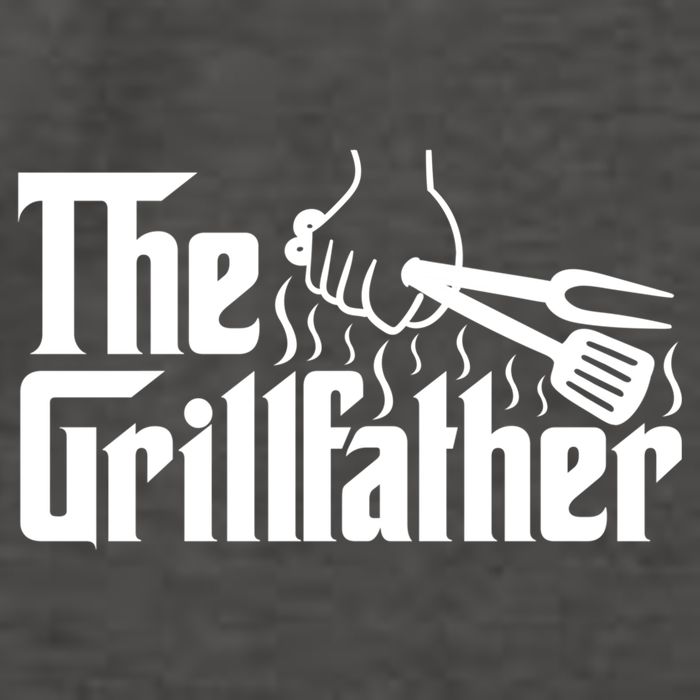 The Grillfather Dad Bbq Funny Gift Vector Backpack