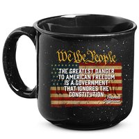 The Greatest Danger To American Freedom Thomas Jefferson 15oz Campfire Ceramic Mug