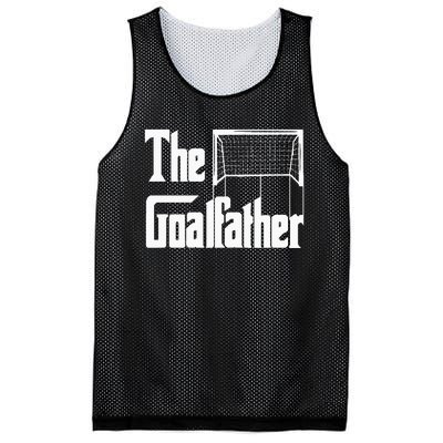 The Goalfather Dad Soccer Goalkeeper Goalie Coach Footballer Mesh Reversible Basketball Jersey Tank