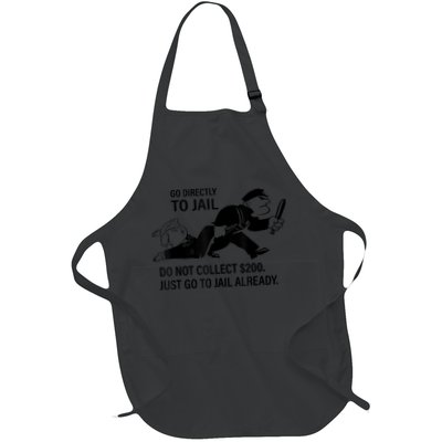 Trump Go Directly To Jail Do Not Collect $200 Apron