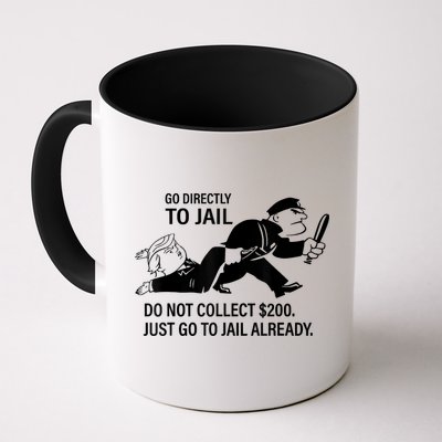 Trump Go Directly To Jail Do Not Collect $200 Mug