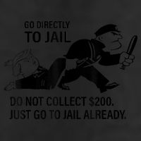Trump Go Directly To Jail Do Not Collect $200 Golf Towel