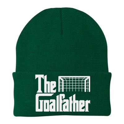 The Goalfather Dad Soccer Goalkeeper Goalie Christmas Gift Knit Cap Winter Beanie