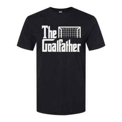 The Goalfather Dad Soccer Goalkeeper Goalie Christmas Gift Softstyle® CVC T-Shirt