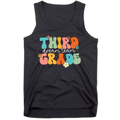 Third Grade Dream Team Back To School Teachers Students Tank Top