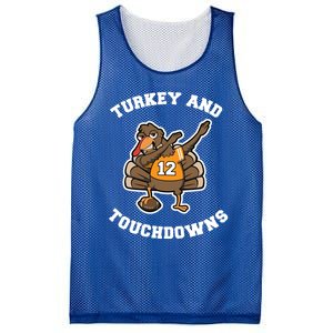 Thanksgiving Gift Dabbing Turkey Touchdown Football Gift Mesh Reversible Basketball Jersey Tank